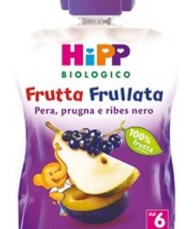 HIPP BIO FRUTTA FRULLATA PERA PRUGNA RIBES 90 G