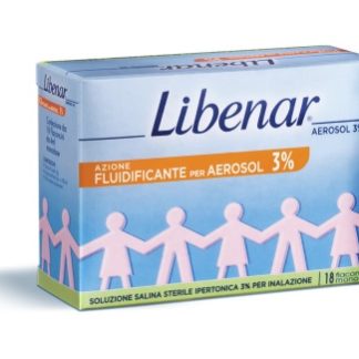 LIBENAR 18 FIALE AEROSOL IPERTONICHE 3%