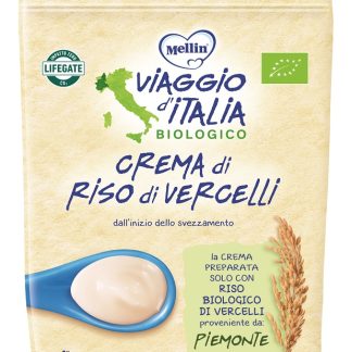 MELLIN VIAGGIO ITALIA CREMA RISO VERCELLI 200 G