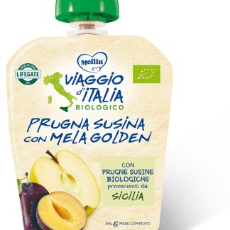 MELLIN VIAGGIO ITALIA POUCH BIO MELA+PRUGNA+SUSINA 90 G