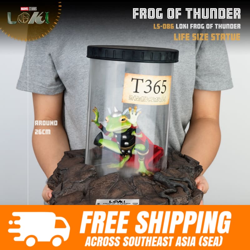 Beast Kingdom LS-086 MARVEL Loki Frog of Thunder Life Size Statue
