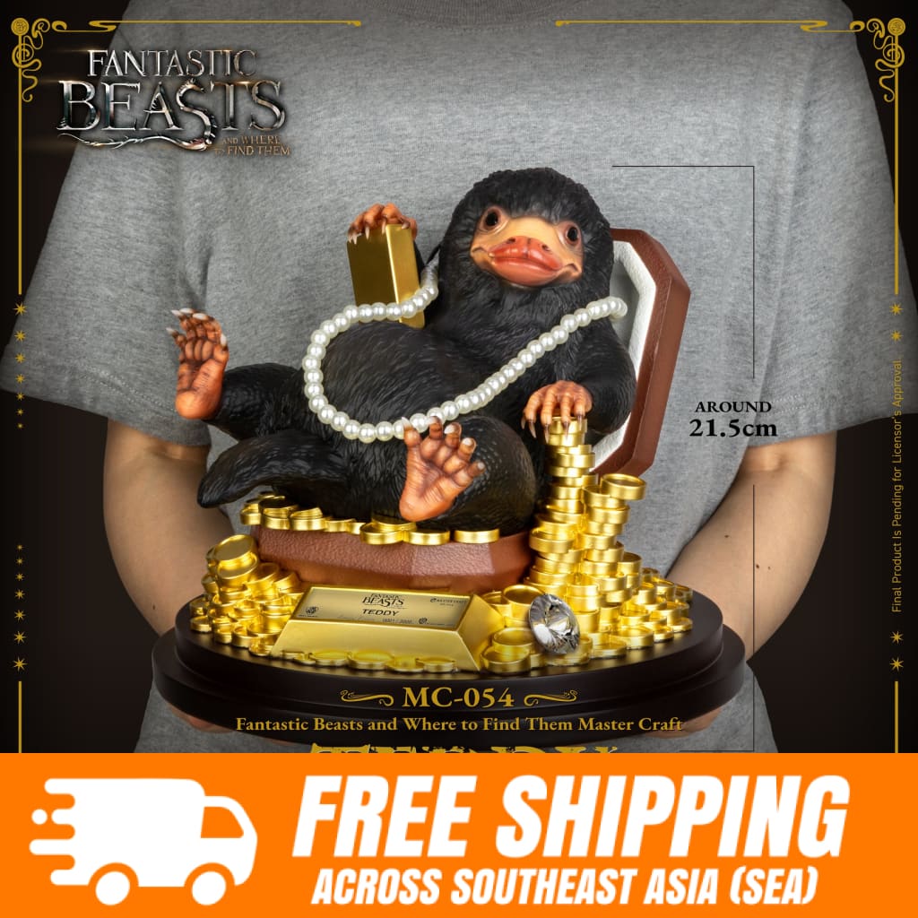 Beast Kingdom MC-054 Warner Bros Fantastic Beasts And Where To Find Them Teddy 1:4 Scale Master Craft Figure Statue