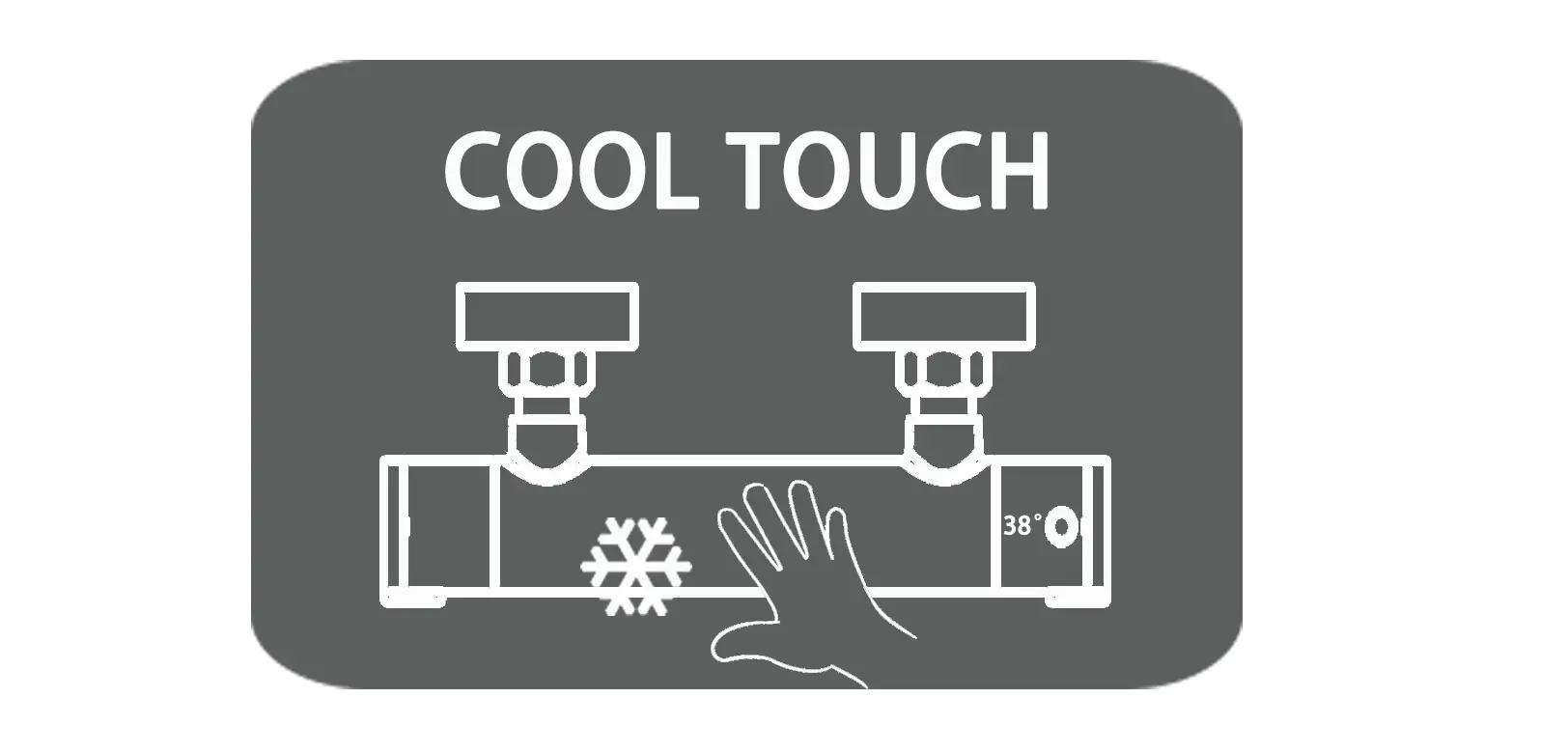 Breuer Duschsystem Aquamaxx Splash verchromt / weiß, mit Thermostat, Kopfbrause rund — изображение 2