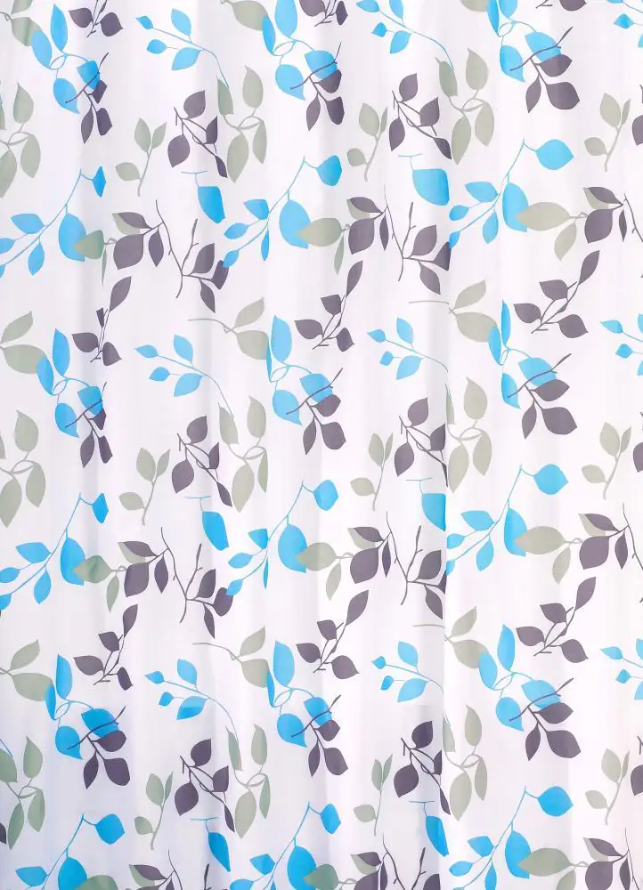 TrendLine Duschvorhang multicolor Blumen 180 x 200 cm