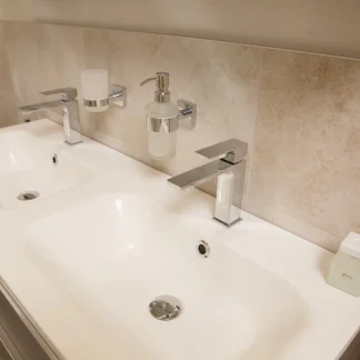 Primaster Seifenspender Classic Cube Edelstahl