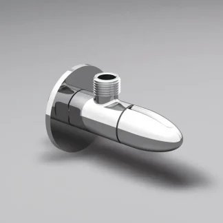 Primaster Design Eckventil 1/2" x 3/8" Round chrom