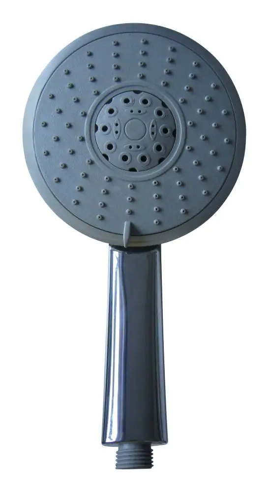 Primaster Handbrause 5 Strahlarten XXL hellgrau wassersparend