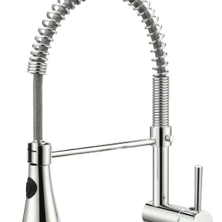 Primaster Küchenarmatur Gastro verchromt mit Handbrause