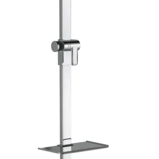 Primaster Brausestange mit Handbrausenhalter und Ablage Tuvalu chrom 82 cm