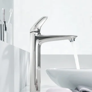 Grohe Wave Waschtischarmatur XL-Size verchromt mit Push-Open Auslauf