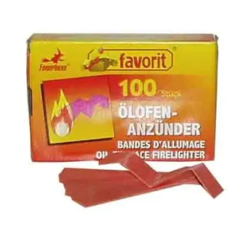 Favorit Ölofenanzünder 100 Stück