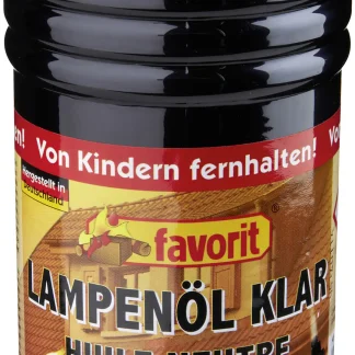 Favorit Lampenöl klar 1 L