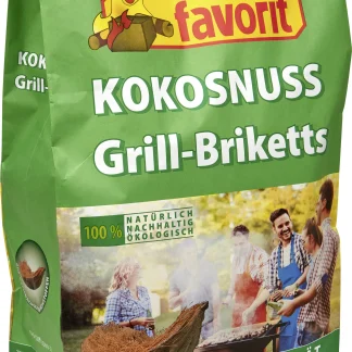 Favorit Kokos Grillbriketts 5 kg