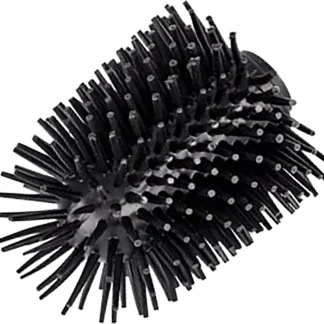 Wenko WC-Bürstengarnitur Rivalta schwarz, inkl. Ersatzbürstenkopf