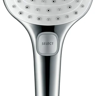 Hansgrohe Handbrause Raindance Select E 120 3 Strahlarten, weiß/chrom