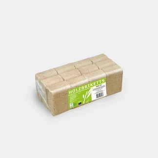 Holzbriketts 10 kg Nadelholzspäne, eckig