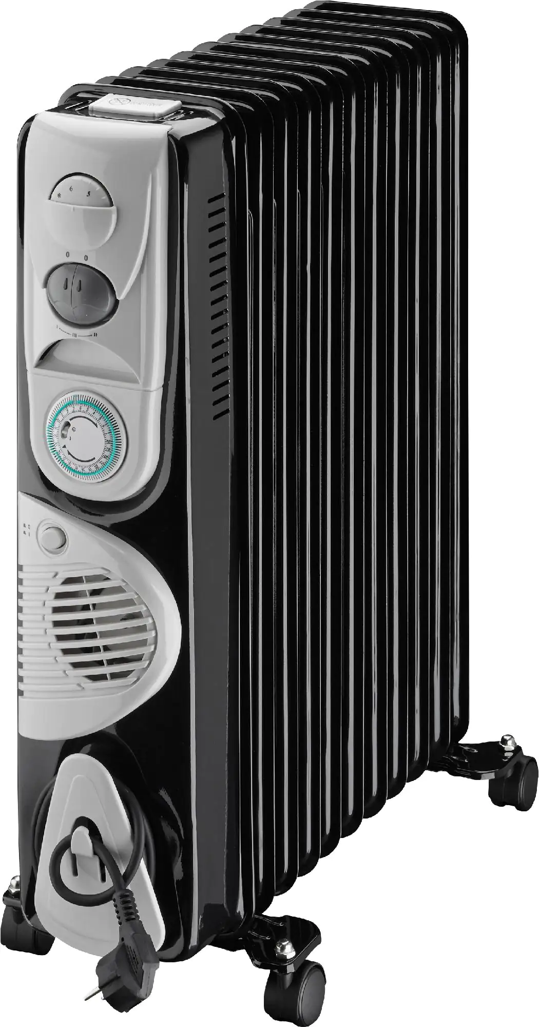 Rowi Ölradiator HOR 2900/11/4 GZ 11 Rippen Gebläsefunktion Zeitschaltuhr