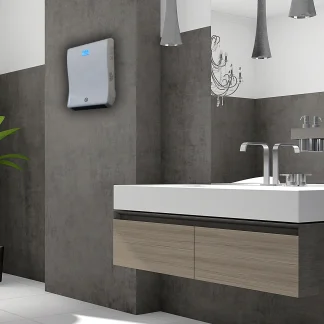 Rowi Bad Schnellheizer 2000 Watt HBS 2000/2/1, LCD Display, 2 Heizstufen