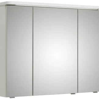 Pelipal Spiegelschrank Fokus 4005 Lack polarweiß Hochglanz, Breite 90 cm
