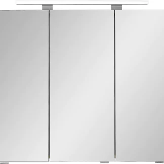 Primaster Spiegelschrank Düsseldorf mit Beleuchtung riviera 80 x 70 cm