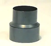 FireFix Reduzierstück Ø 130 - 120 mm, gebläut