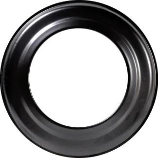Firefix Mauerrosette Ø 150 mm, schwarz