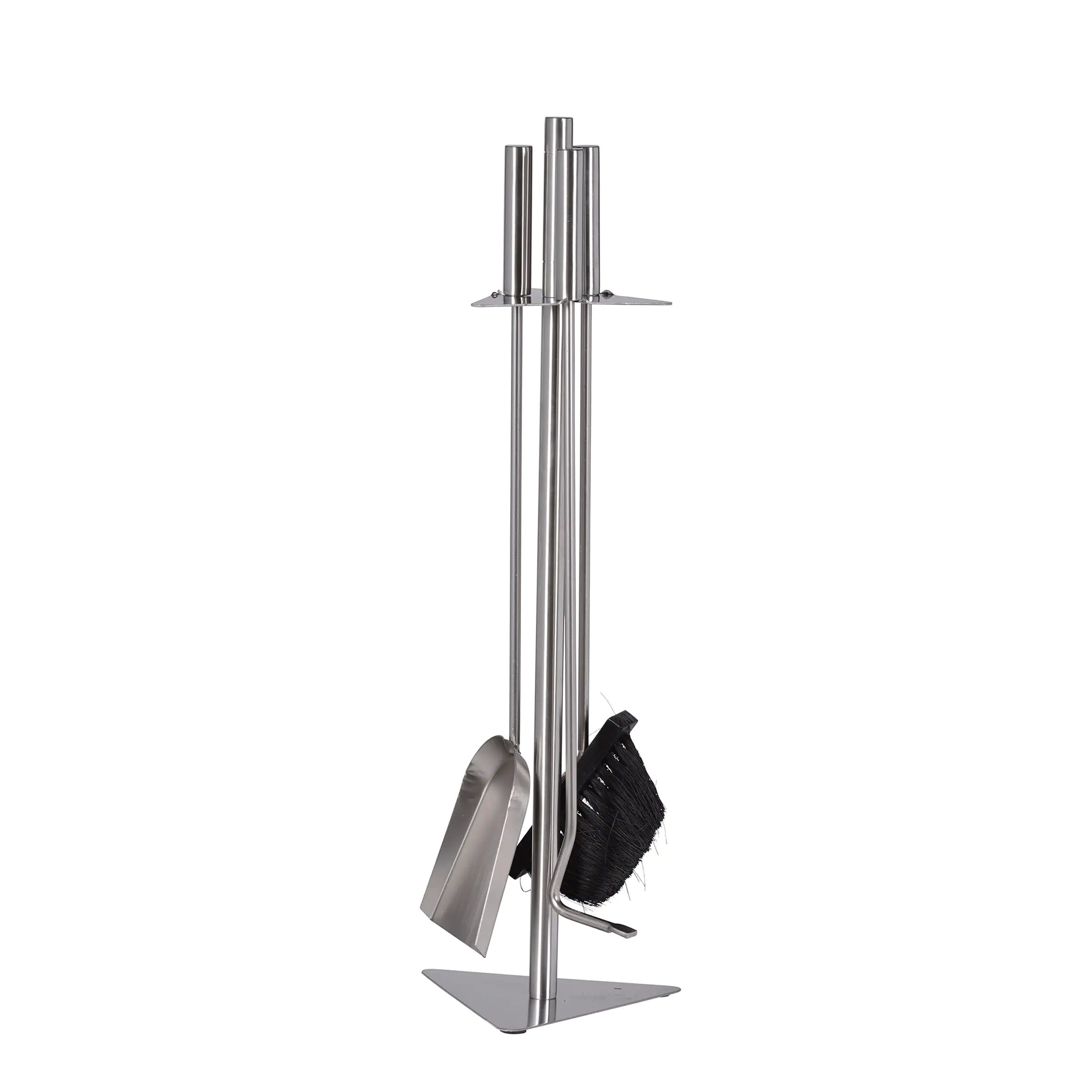 FIREFIX® Kaminbesteck 4-teilig Ständer aus Edelstahl