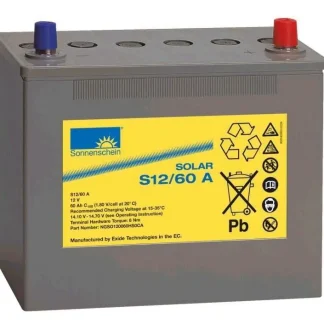 Sunset Solar-Gelbatterie 90 Ah, 12 Volt