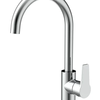 Primaster Küchenarmatur Münster verchromt mit Wassersparfunktion
