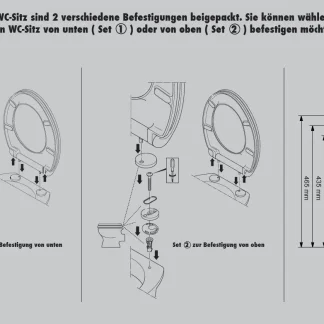 Primaster WC-Deckel mit Absenkautomatik Jump weiß