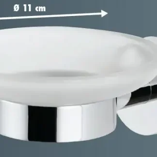 Primaster Seifenschale Classic Round chrom