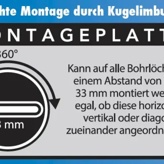 Primaster Handtuchhaken Edelstahl verchromt Classic Round 2er Set