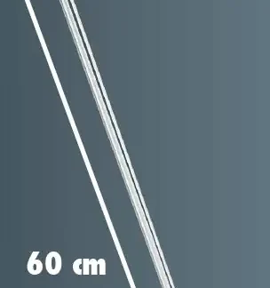 Primaster Handtuchhalter Edelstahl verchromt Classic Cube 60 cm