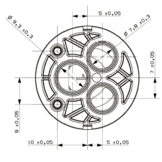 Primaster Ersatz-Kartusche 35 mm geschlossen