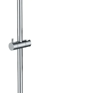 Primaster Brausestange mit Kopfbrausesysteme und Handbrausenhalter Upolu chrom 100 cm