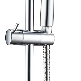 Primaster Brausegarnitur 5 Strahlarten Paola chrom 61 cm