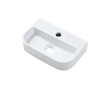 Primaster Gästewaschbecken 38,5 cm Elea weiß Keramik