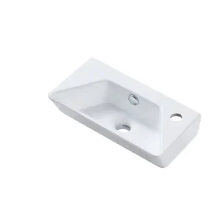 Primaster Gästewaschbecken 40,5 cm Arta weiß Keramik