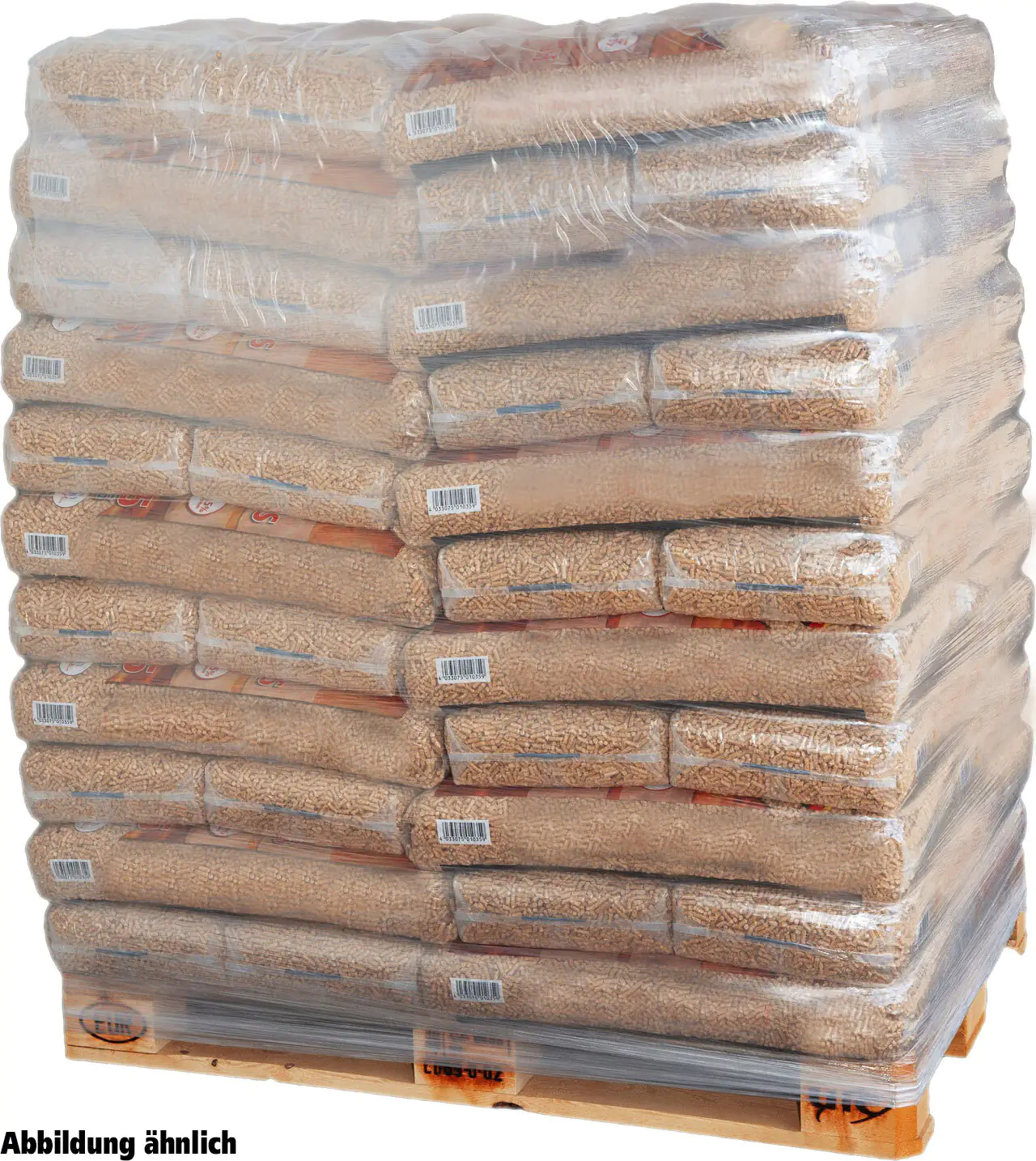 Holzpellets 15 kg Palettenabnahme, 66 Beutel