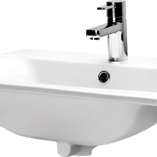 Primaster Keramik-Einbauwaschbecken 50 cm Agata weiß