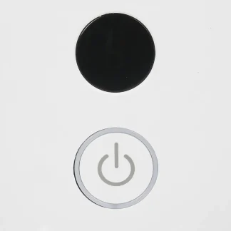 Emerio Rotorloser Ventilator mit Fernbedienung, weiß, Ambientebeleuchtung