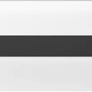 Wisa Betätigungsplatte ION DF Glas weiß