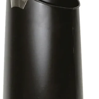 Lienbacher Kohlekorb schwarz, mit 2 Griffen