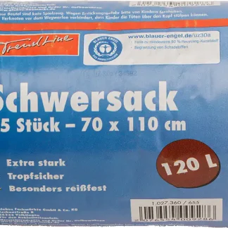 TrendLine Schwerlastmüllsäcke 120 L 25 Stück