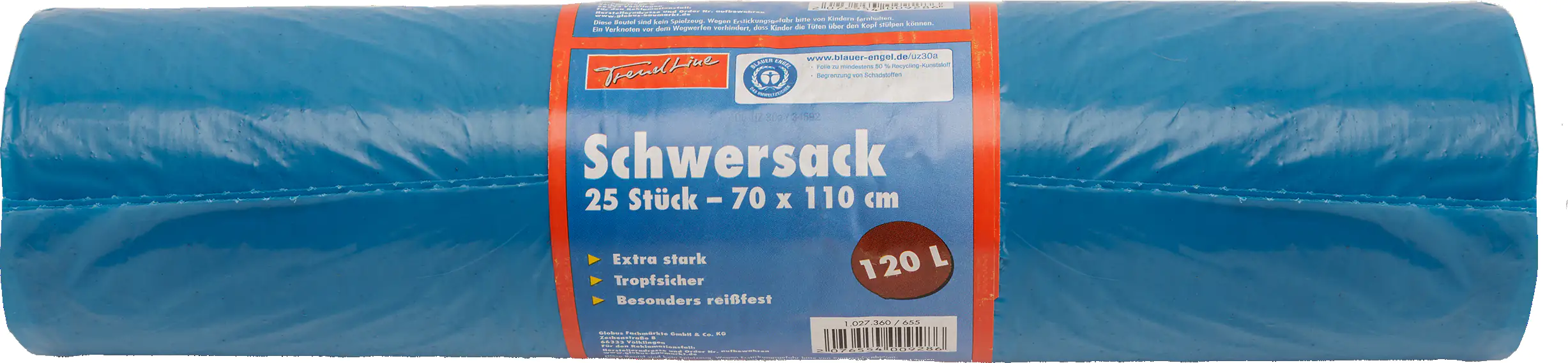 TrendLine Schwerlastmüllsäcke 120 L 25 Stück