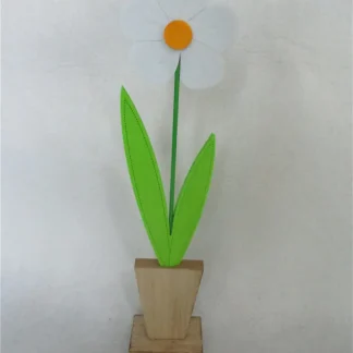 TrendLine Filz Deko-Blume 7 x 5 x 28 cm