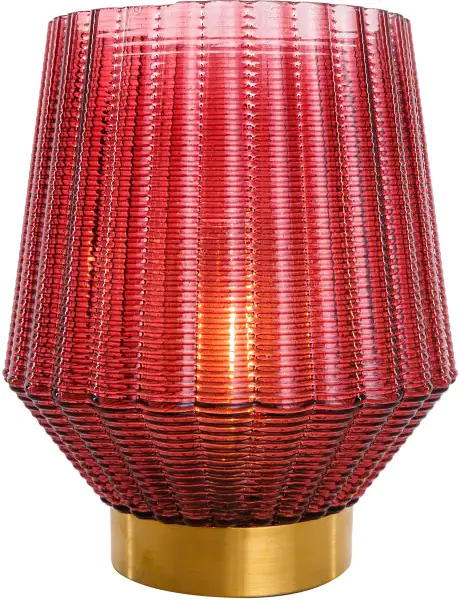 TrendLine LED Dekoleuchte rot-gold