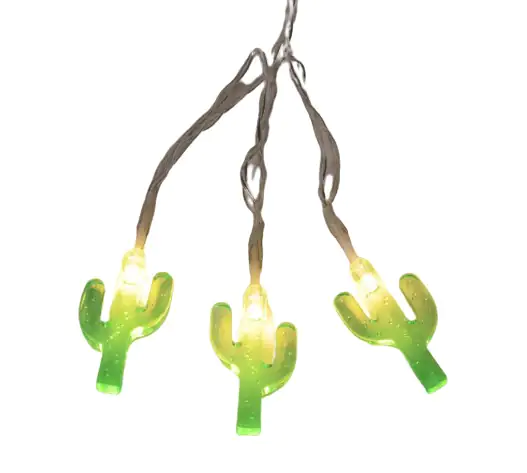 TrendLine LED Lichterkette 10 LED, Kaktus