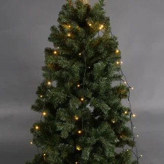 TrendLine Baumkettenmantel mit Spitze 110 LED 110 LED, warmweiß