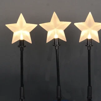 TrendLine LED Sternenstäbe 5 Stäbe je 1 LED, warmweiß